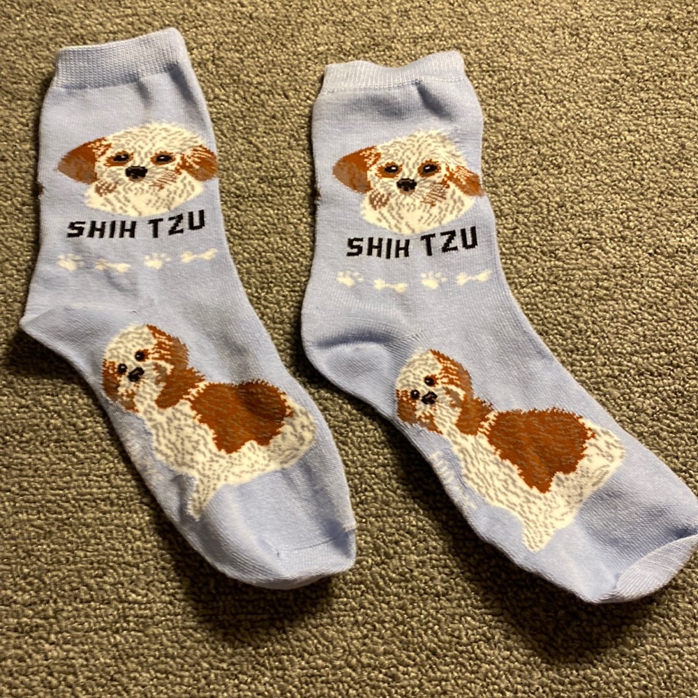 Shih Tzu Dress Socks